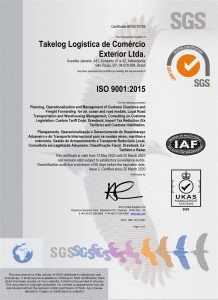 Certificado ISO 9001:2015