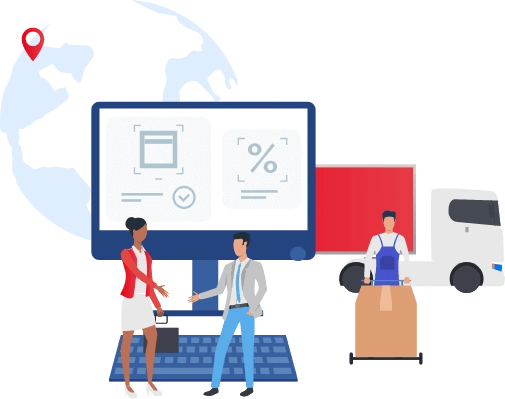 Ilustração Logística